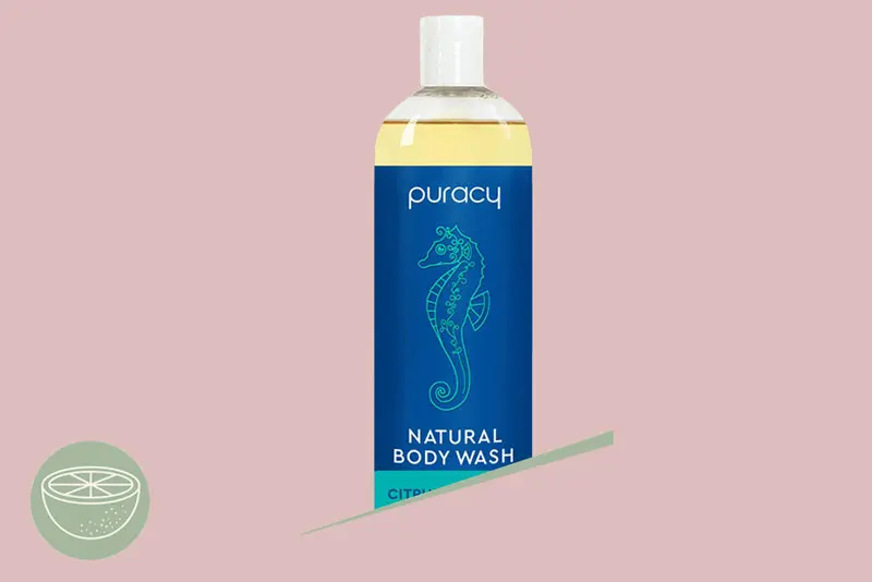 uracy Natural Body Wash Bottle